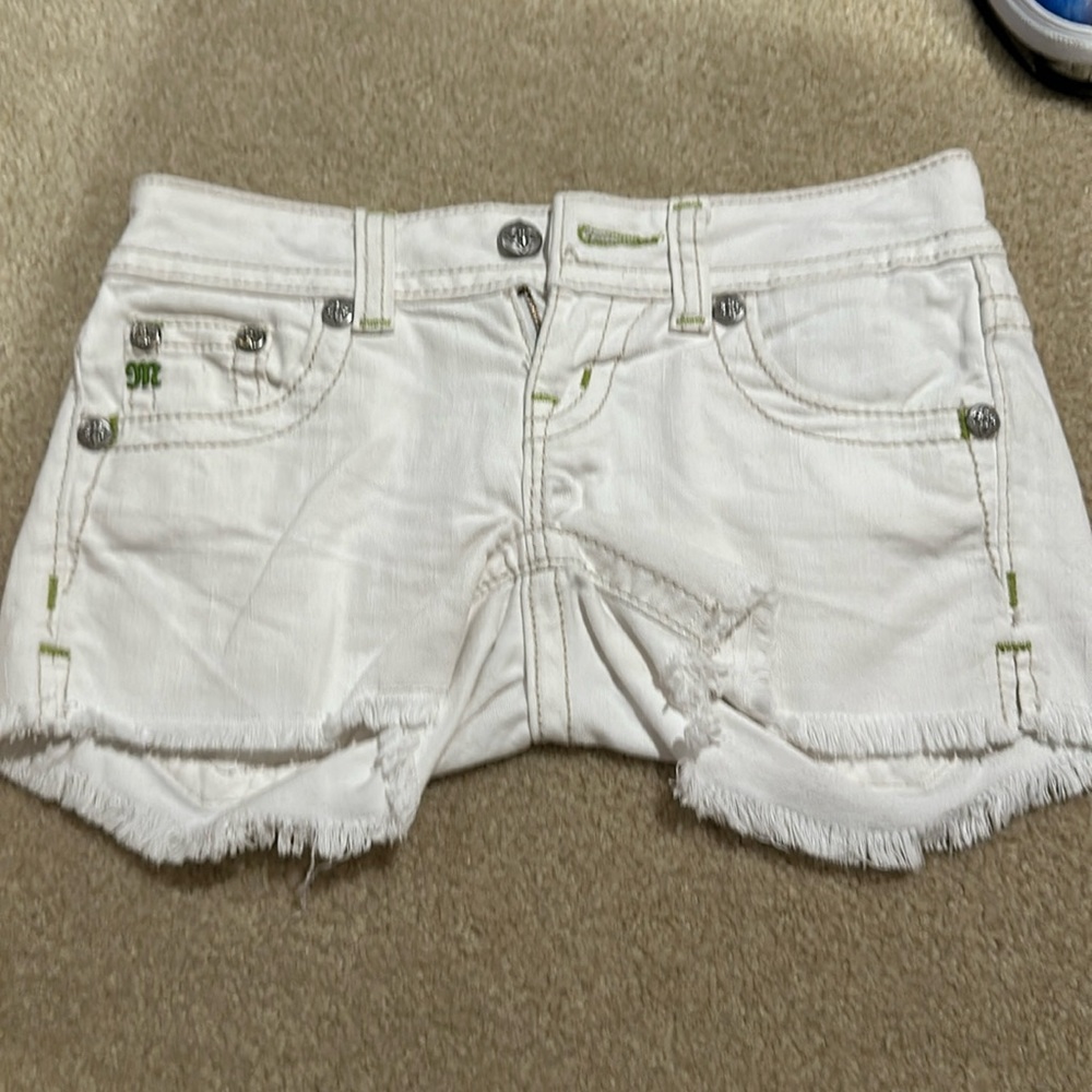 Miss me white shorts
